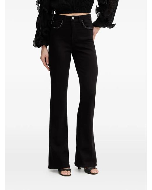 Guess Black Belle Flared Jeans