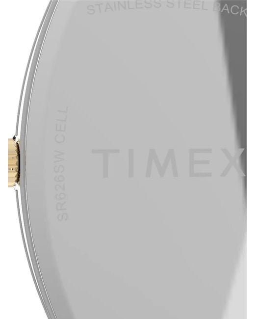 Timex Metallic Tonneau-Case 21Mm Watch