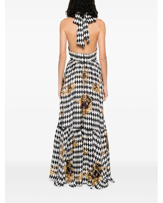 Camilla White Monarchy Mania Maxi Dress
