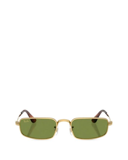Ray-Ban Green X A$Ap Rocky Rectangle-Frame Sunglasses