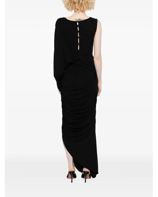 PRONOVIAS THE PARTY EDIT Black X Elisabetta Franchi Robe Longue À Fronces