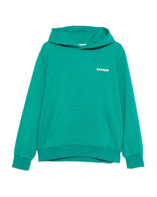 Barrow Green Hoodie mit Logo-Print