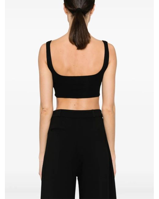MANURI Black Nina Bralette