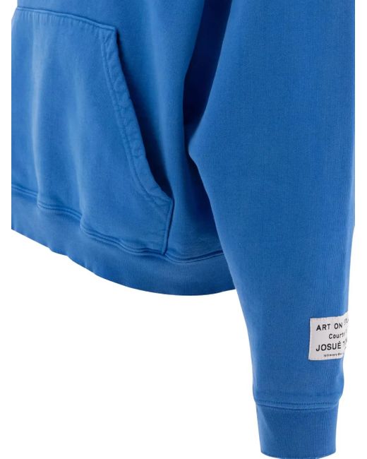 GALLERY DEPT. Blue 90's Gd-Logo Hoodie for men