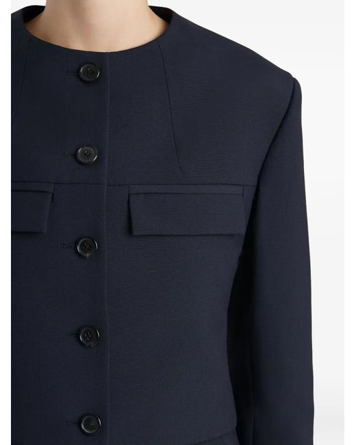Khaite Blue Roto Jacket