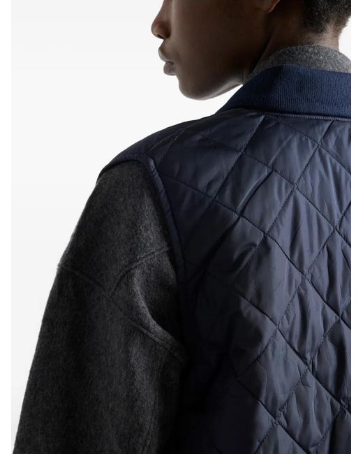 Chaleco Re-Nylon Acolchado Prada de color Blue