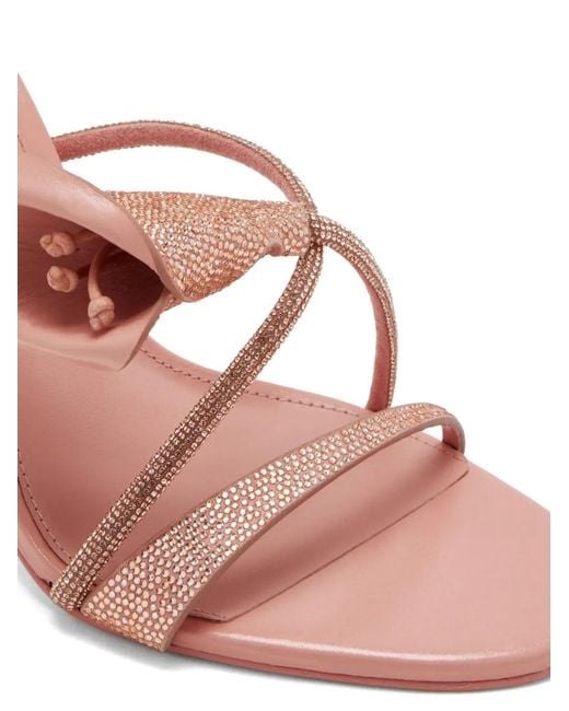 Cult Gaia Pink 110Mm Camilla Heeled Sandals