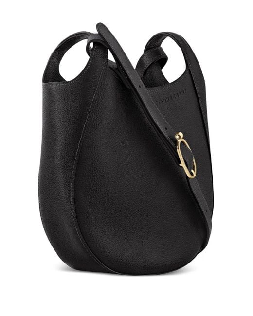 Borsa A Tracolla Le Foulonné Piccola di Longchamp in Black