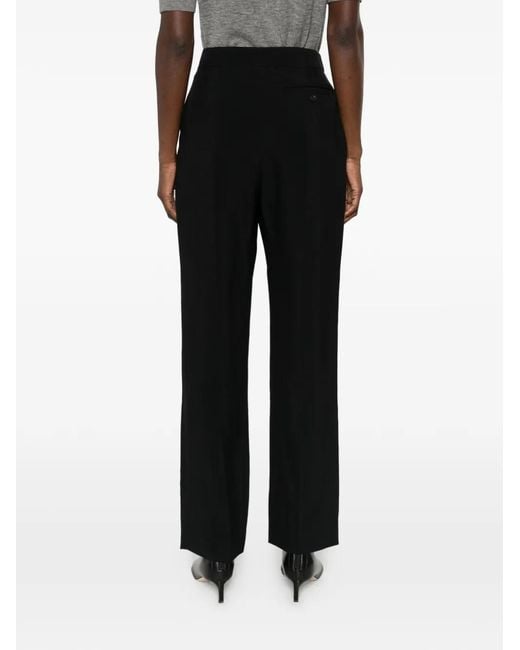 Givenchy Black Buttoned-Pocket Trousers