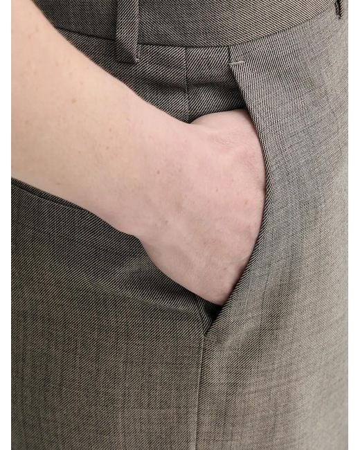 Filippa K Flared Broek in het Gray