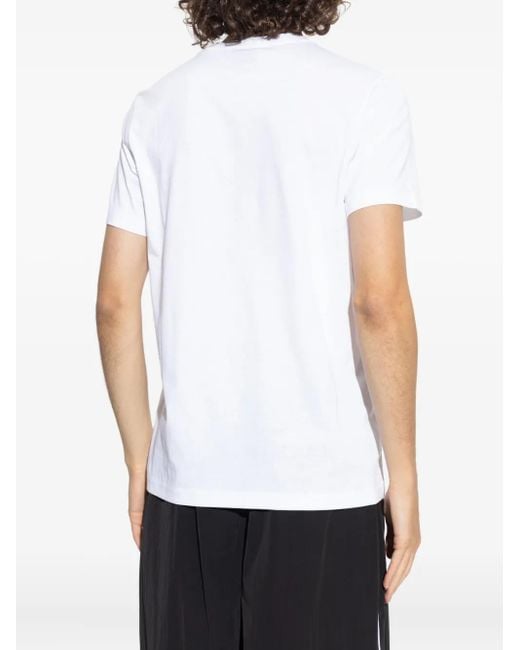 Camiseta con estampado gráfico Paul Smith de hombre de color White