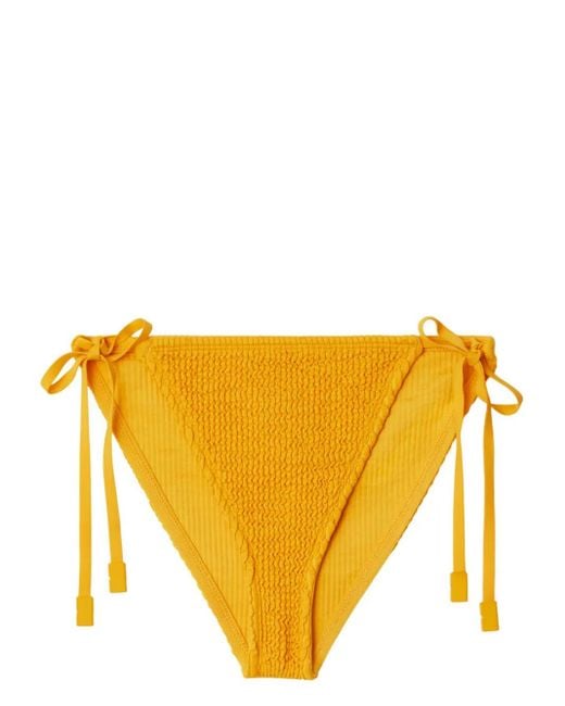 Burberry Yellow Bikini Bottoms