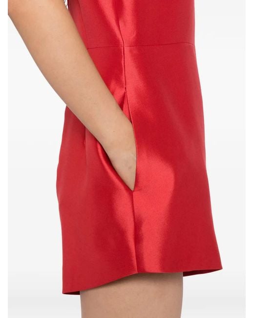 Macgraw Red Joan Playsuit