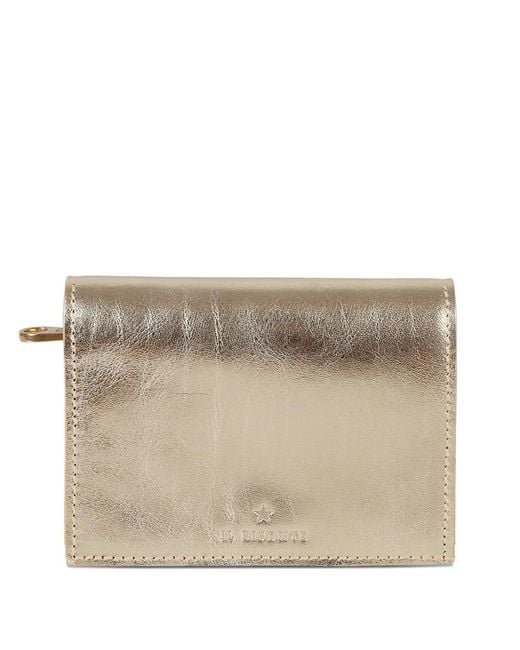 Il Bisonte Natural Logo Zip Wallet