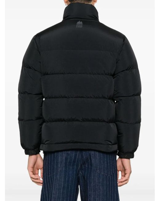 Maison Kitsuné Black Quilted Puffer Jacket for men