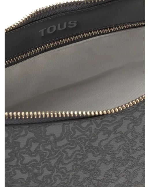 Borsa A Tracolla Kaos Mini Lines di Tous in Gray