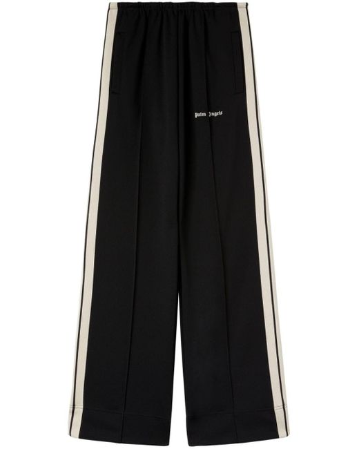 Pantalon de jogging à rayures latérales Palm Angels en coloris Black