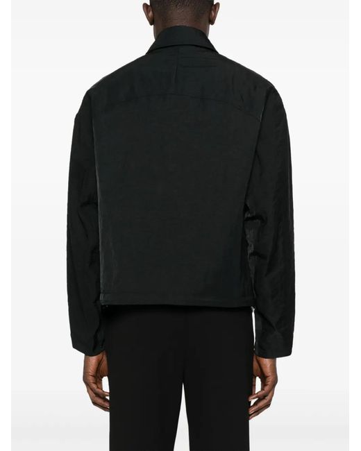 Chaqueta Con Parche Del Logo Emporio Armani de hombre de color Black