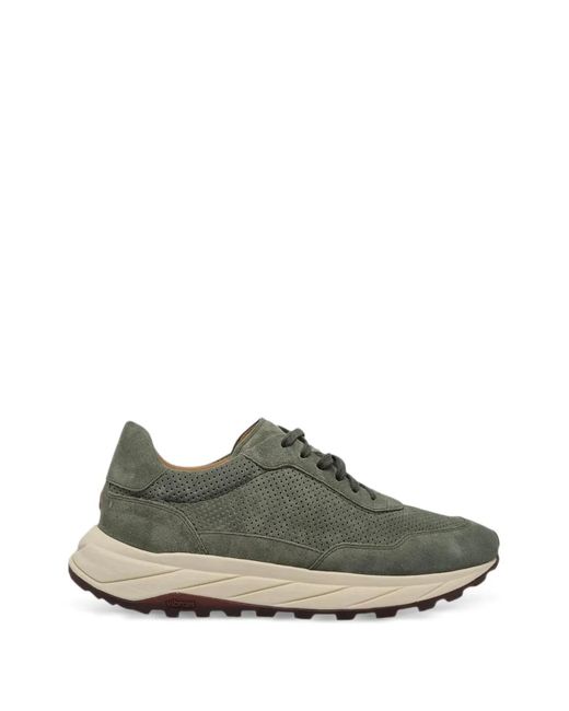Henderson Green Sirio Perforated Sneakers for men