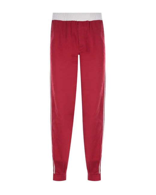 Gucci Red Sweatpants for men