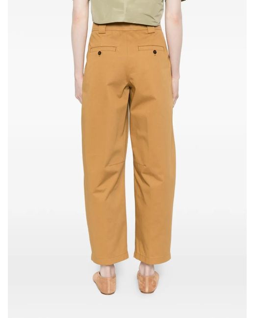 Closed White Romi Diagonal-Pockets Trousers
