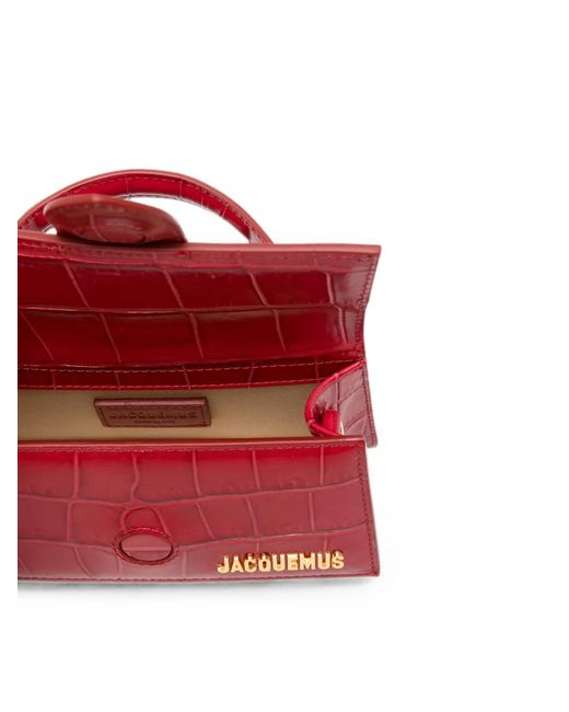 Jacquemus Red Le Bambino Leather Mini Bag