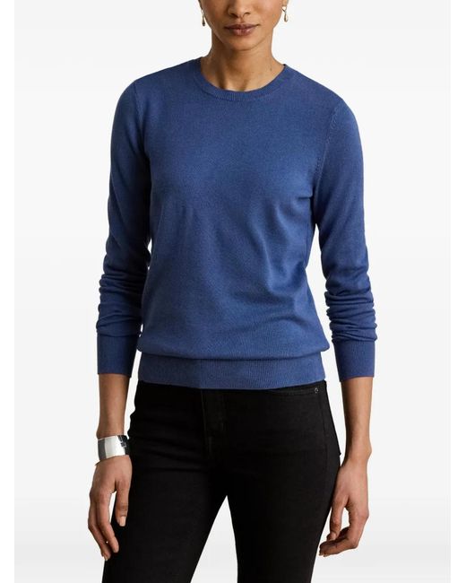 Pull À Logo Brodé Ralph Lauren en coloris Blue