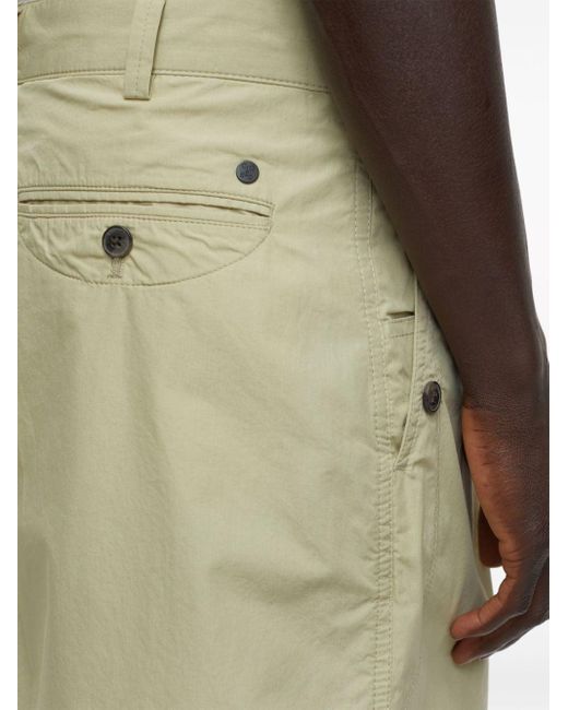 Closed Natural Pleated Cotton Shorts for men