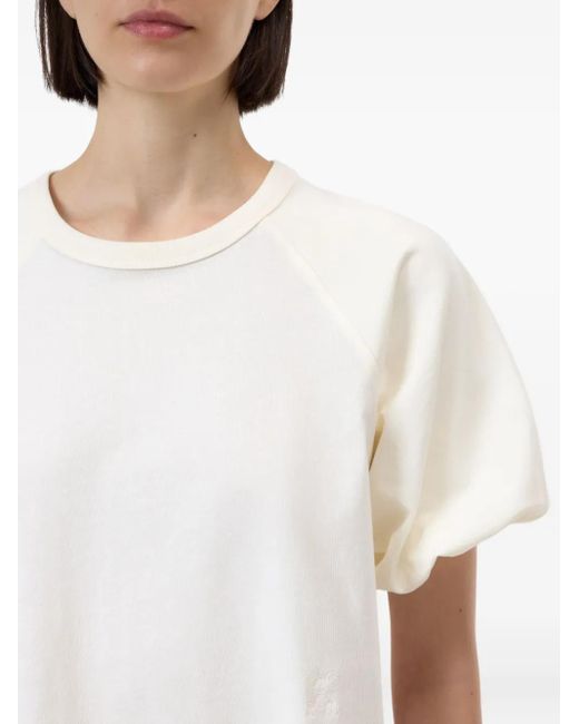 Closed White Puff-Sleeve T-Shirt