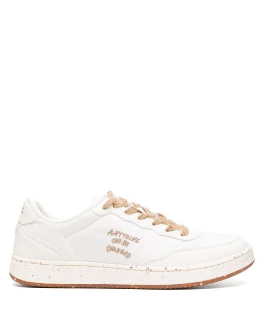 Acbc White Evergreen Low-Top Sneakers