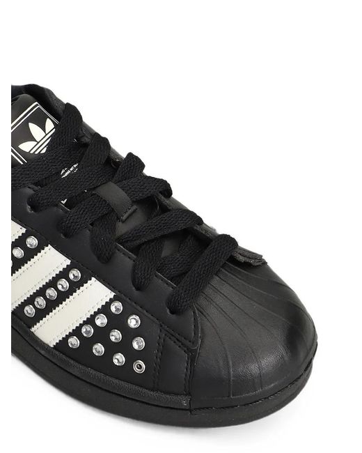 Adidas Black Superstar Ii Sneakers