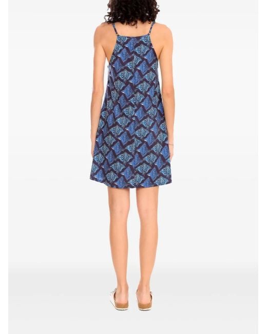 Vestido corto Isis Lygia & Nanny de color Blue