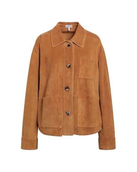 Loewe Brown Workwear Jacket