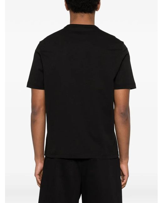 Paul Smith Black Zebra-Print T-Shirt for men