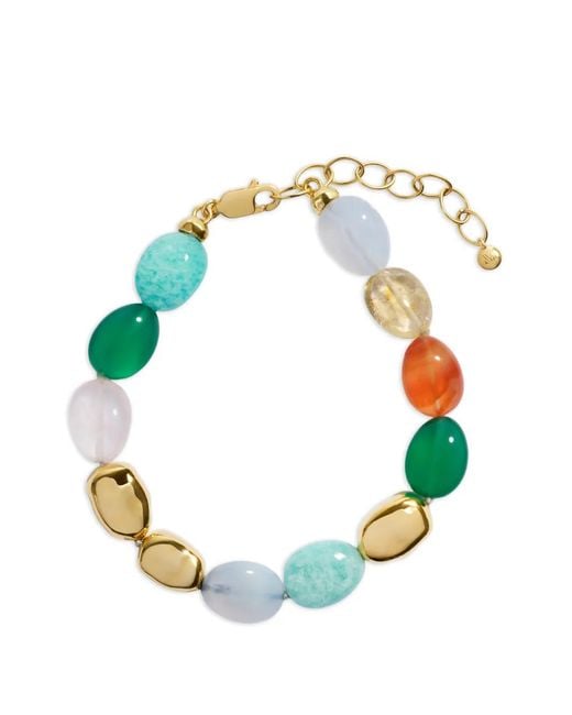 Monica Vinader Blue Rio Beaded Bracelet