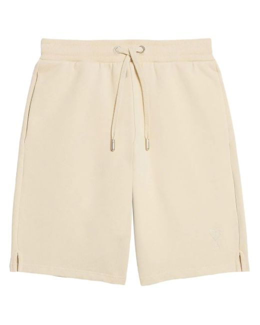AMI Natural Ami De Coeur Track Shorts
