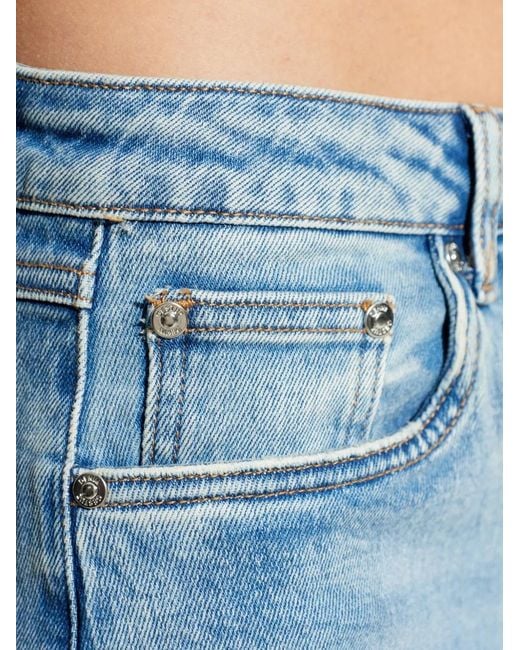 Gestuz Blue Jean À Effet Délavé