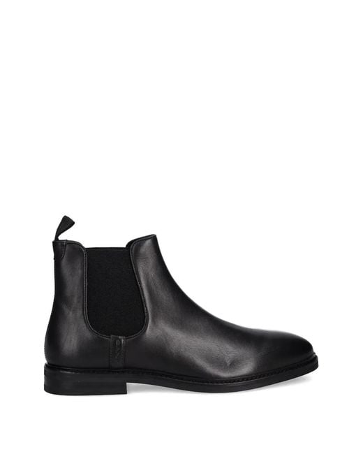 Gant Black Bottines Élastiquées À Languette for men