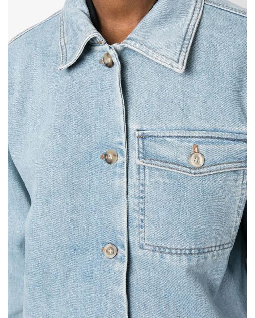 A.P.C. Blue Janice Denim Jacket