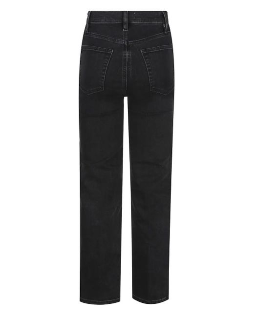 FRAME Black Five-Pockets Jeans