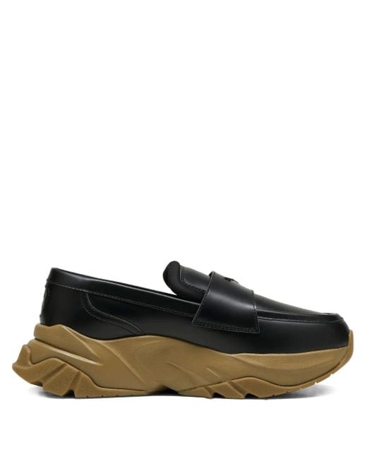 PUMA Women's Black Loafyr Sneakers