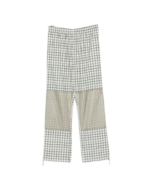 Pantalon À Taille Élastique À Carreaux Imprimé Air Floweave Roa en coloris Gray