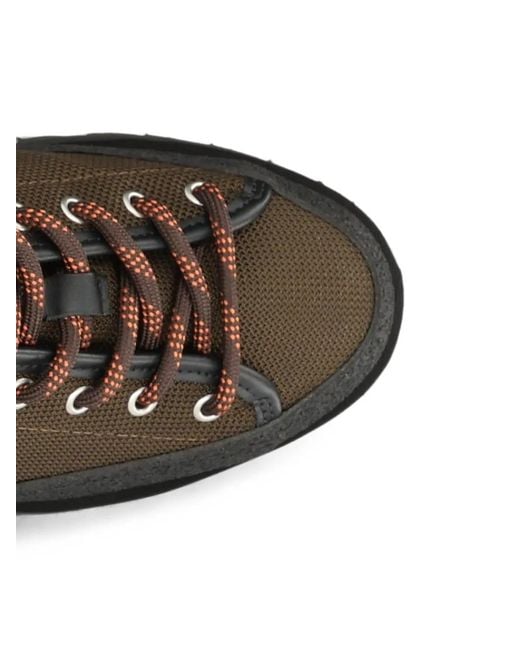 Paraboot Brown Montana Hiking Sneakers for men