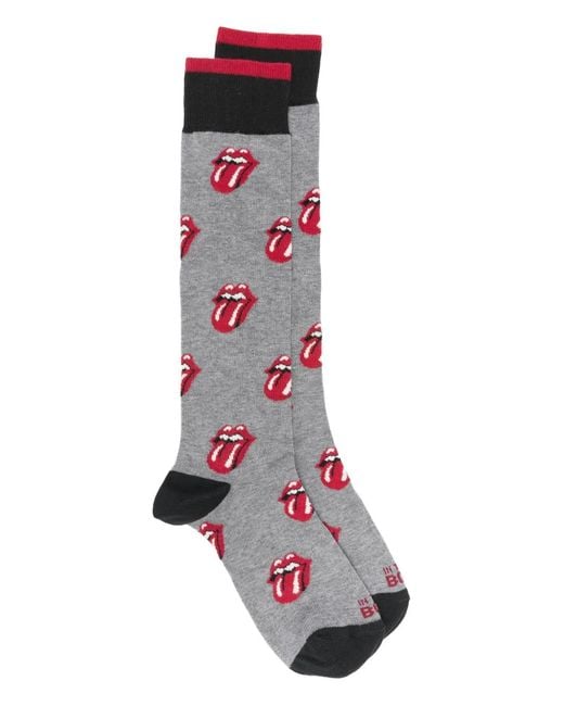 In The Box White Patterned Socks for men