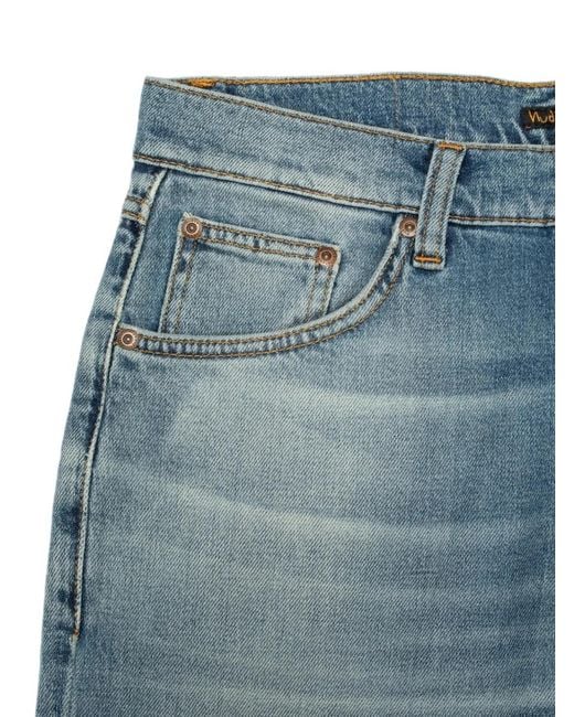 Vaqueros Solid Ollie Nudie Jeans de hombre de color Blue