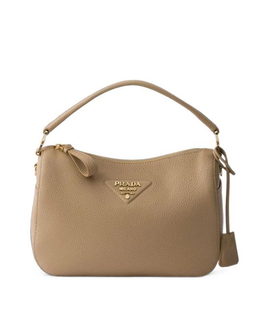 Prada Brown Small Leather Bag