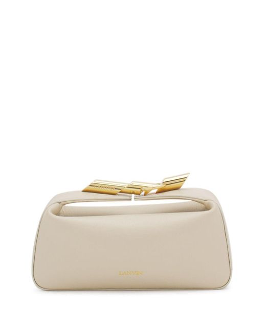 Lanvin Natural Haute Sequence Clutch Bag