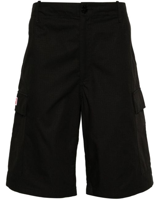 KENZO Cargo-Shorts aus Ripstop in Black für Herren