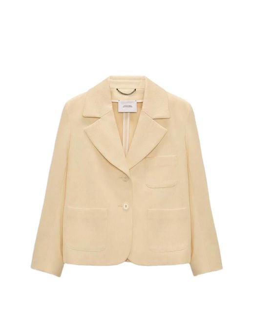 Dorothee Schumacher Natural Pocket Single-Breasted Jacket