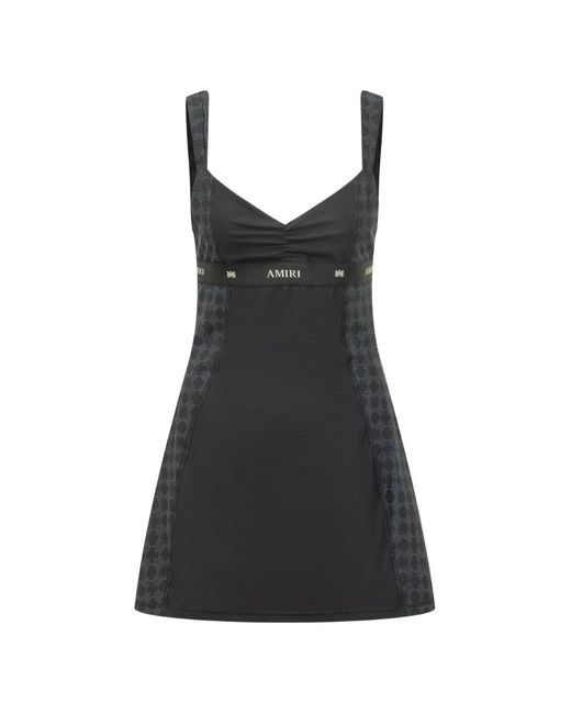 Amiri Black Mini Motif Monogram Suit